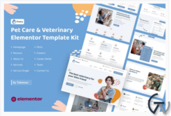 Finary | Pet Care & Veterinary Elementor Template Kit