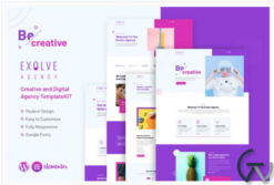 Exolve | Creative Portfolio Elementor Template Kit