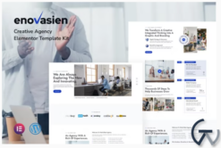 Enovasien - Creative Agency Elementor Template Kit
