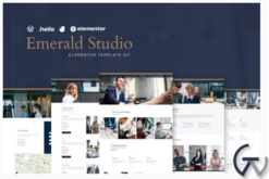 Emerald Studio - Digital Agency Elementor Template Kit