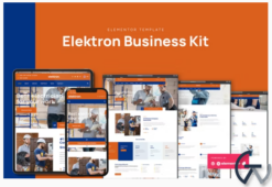 Elektron - Electric Company & Business Elementor Template Kit