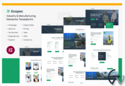 Ecopec | Solar & Renewable Energy Elementor Template Kit