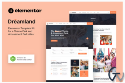Dreamland – Amusement & Theme Park Elementor Template Kit