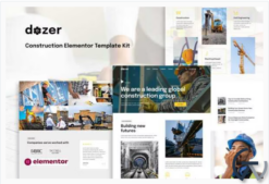 Dozer - Construction Elementor Template Kit