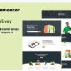 Delivey - Delivery & Courier Service Elementor Template Kit 3 2. 17