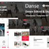 Danse - Dance School and Studio Elementor Template Kit 2 9. 17