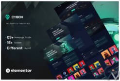 Cybox - NFT Collections Elementor Template Kit