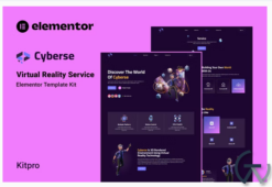 Cyberse - Virtual Reality Service Elementor Template Kit