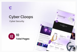 Cyber Cloop - Cyber Security Elementor Template Kits