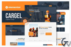 Cargel - Logistic Cargo Elementor Template Kit