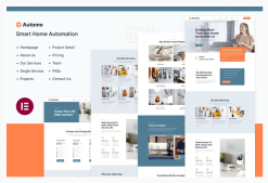 Autome | Smart Home Automation Elementor Template Kit