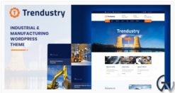 Trendustry - Industrial & Manufacturing WordPress Theme 1.1.2