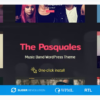 The Pasquales - DJ, Artist and Music Band WordPress Theme 2 10. 15