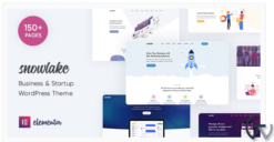 Snowlake - Creative Business & Startup WordPress Theme