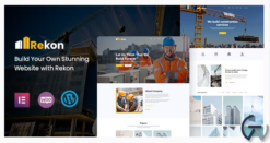 Rekon - Construction WordPress Theme