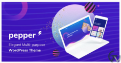 Pepper - Elegent Multi Purpose WordPress Theme 1.9