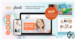 Kids Planet - A Multipurpose Children WordPress Theme for Kindergarten and Playgroup