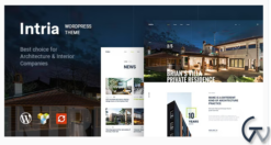 Intria - Architecture and Interior WordPress Theme