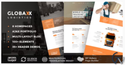 Globax - Logistics WordPress Theme + Woocommerce 4.2