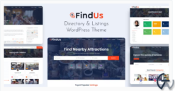Findus - Directory Listing WordPress Theme