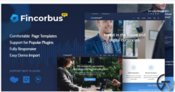 Fincorbus - Finance Corporate WordPress Theme