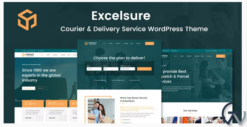 Excelsure - Courier Delivery WordPress Theme
