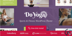 Do Yoga - Fitness Studio & Pilates Club WordPress Theme