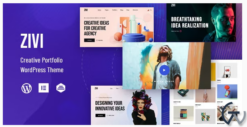 Zivi - Contemporary Creative Agency Theme