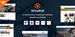 Windfall - Electrician Services WordPress Theme