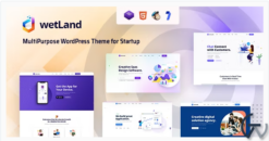 Wetland - MultiPurpose WordPress Theme for Startup