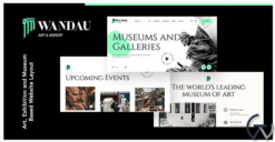 Wandau | Art & History Museum WordPress Theme
