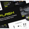 The Flash - Electric Car Supplier & Charging Station WordPress Theme 3 26. 5