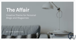 The Affair - Creative Theme for Personal Blogs and Magazines