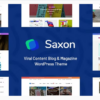 Saxon - Viral Content Blog & Magazine Marketing WordPress Theme 1.9.2 2 1. 8