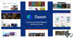 Saxon - Viral Content Blog & Magazine Marketing WordPress Theme 1.9.2