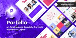 Porfolio - Minimal Portfolio WordPress Theme