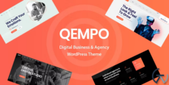 Qempo - Digital Agency Services WordPress Theme 1.3.5