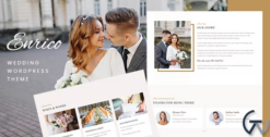 Enrico - Wedding WordPress Theme