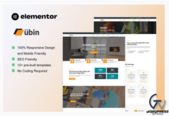 Ubin - Flooring Service Elementor Template Kit