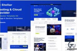 Stellar - Hosting & Cloud Provider WordPress Elementor Template Kit