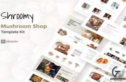 Shroomy - Mushroom Shop Elementor Template Kit