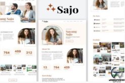 Sajo - Personal Portfolio Elementor Template Kit
