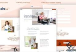 ScaleUP - Business Coaching Elementor Template Kit