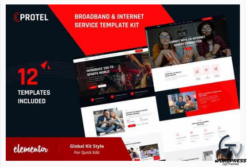 Protel - Broadband & Internet Provider Template Kit