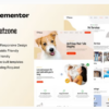 PetZone - Pet Care Services Elementor Template Kit 3 3. 5
