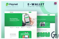 Paynet Digital E-wallet Elementor Template Kit