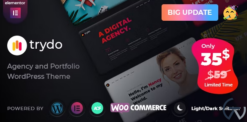 Trydo – Creative Agency & Portfolio WordPress Theme 1.6.3