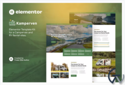 Kamperven – Campervan & RV Rental Elementor Template Kit