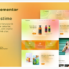 Justime – Juice Bar, Smoothie & Organic Food Elementor Template Kit 2 19.