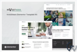 Investman - Invesment Consultant Elementor Template Kit